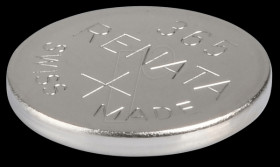 365 Renata, silver oxide, 47 mAh, 11.6 x 1.6 mm
