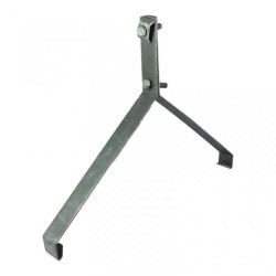 Podpora zwodu na gąsior z blachy, ocynk ogniowy