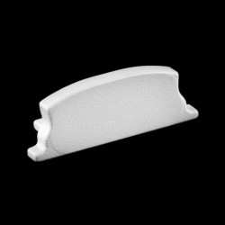 Zaślepka Pełna do Profilu KM34-S Srebrna