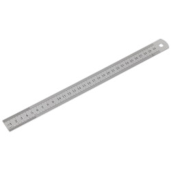Sealey AK9641 Steel Rule 300mm/12&quot;