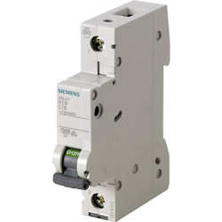 Siemens 5SL41107 Circuit Breaker 1-pin 10 A 230 V/400 V short-circuit protection