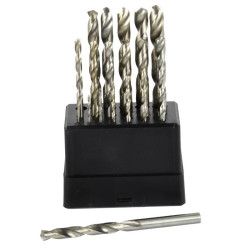 Wiertła do metalu 19 Szt. 1-10mm