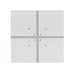 Dotykowy przycisk zdalnego sterowania 230V zbliżeniowy do puszki fi60 biały FiWave FW-GS-230-W