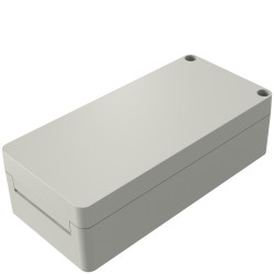 Szafka ścienna rozdzielcza 160 mm 340 mm 100mm Poliester wzmocniony włóknem szklanym Rose RAL 7038