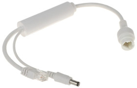 Stabilizator PoE 48V/12V umożliwiający zasilanie urządzeń napięciem DC 12V POE-802.3AF