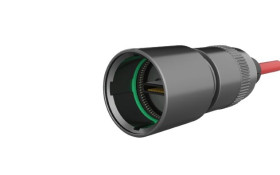 Złącze wielostykowe przemysłowe 10-pinowe 21 mm Montaż tylny Gniazdo Amphenol Limited