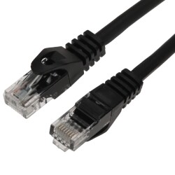 PATCHCORD RJ45/6/10-CU-BLACK 10 m Lanberg
