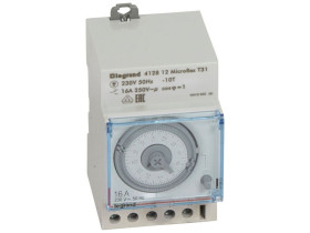 Programator analogowy dobowy 3-modułowy t31 napęd synchroniczny 412812 LEGRAND