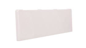 Końcówka Kanału Lewa Rapid 45 160X53 Gek-Ke53160-3 Biała 6116403 /8Szt./