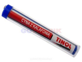 Cyna z kalafonią LC60 Ø1,00mm fiolka 15g 1mm