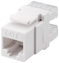 CAT 6 Gniazdo Keystone RJ45, UTP, 250 MHz