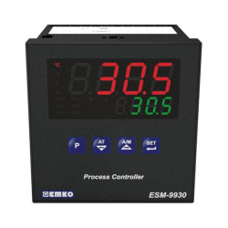 Emko ESM-9930.2 Controller PID Temp Control 200-1700&#xB0;C 5A Relay 88x96x96mm