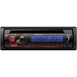 Radio samoch.PIONEERDEH-S110UBB CD+USB BLUE niebieskie