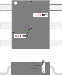 Low-power linear 3D Hall-effect sensor with I²C interface | DBV | 6 | -40 to 125