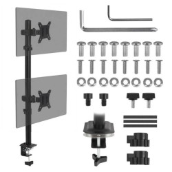 Uchwyt do monitora Maclean, max VESA 100x100, 13-27, 9kg, MC-966