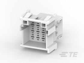 Akcesorium do złącza motoryzacyjnego TE Connectivity 2-967 Męski Obudowa do zacisków męskich Amp Nieuszczelniona