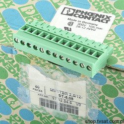 MVSTBR2.5-12-ST-5.08 1792346 Pluggable Term Block 12Pin PLUG PHOENIX