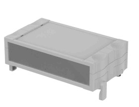 Obudowa, 240.68 x?136.9 x?65.2mm, ABS, kolor: Jasnoszary, Bopla