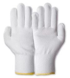 Rękawice robocze rozmiar: 8 materiał: Poliamid zastosowanie: Odporność na przecięcia