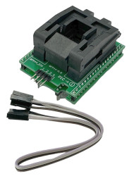 Adapter QFP44 ZIF dla programatora XGecu T48