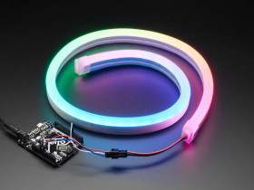 Adafruit NeoPixel RGB Neon-like LED Flex Strip with Silicone Tube