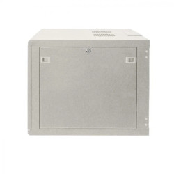 Szafa wisząca BOCK-D 19 9U/600mm +150 mm drzwi pełne otwierane boki RAL 7035 BOCKD-019-090-600-DP-S