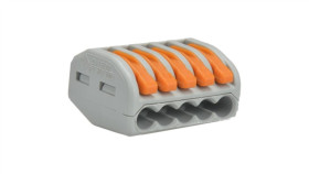 Szybkozłączka 5X 0,08-4,0Mm2 Uniwersalna (Na Drut / Na Linkę) 400V/32A...