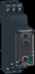 RE22R2CMR Time-lag relay, off-delay, 0.05 s - 300 h, 22 x 90 x 73 mm