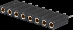 115-1-008-1-0-MTF-XS0 Precision sockets, 2.54 mm, 1 x 08, straight