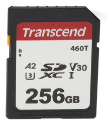 Karta SD SDXC, 256 GB Tak 3D, Transcend SDC460T -25 → +85°C