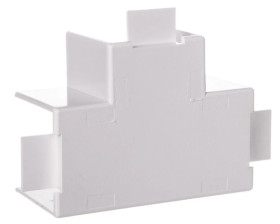 Rozgałęźnik do korytek kablowych typu T 25x25 biały /2szt/ ECT2525B