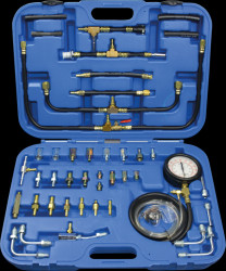 BT581400 Fuel injection pressure tester set, 0 - 10 bar, 44 pieces