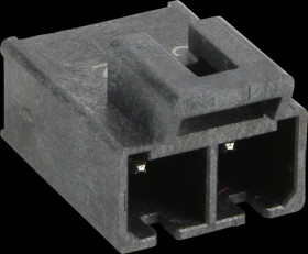 2002411112 Pin header, Mega-Fit, 1x2-pin, connector