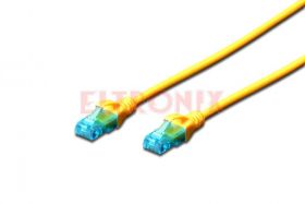 PATCH CORD UTP5E 3M CAT5E AK-1512-030 ŻÓŁTY