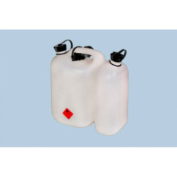 Hünersdorff 824900 Twin Canister 8.5L 5.5+3L for Chainsaw Fuel Mix