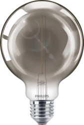 Żarówka LED 2W zamiennik 11W 100lm 1800K LED classic 11W G93 E27 smoky ND RF 1PF Szkło przydymione 2.5 roku gwar