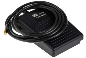 Przełącznik nożny RS PRO Tworzywo termoplastyczne Chwilowy 250V 3 A SP-CO IPX2