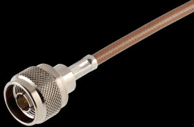 R161083000W N-plug, RG142/223/400, straight, crimp