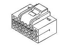 Molex 511281601 Obudowa złącza pin żeńskiego na kabel, piny: 16, 1 szt.
