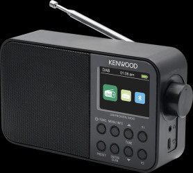 CR-M30DAB-B DAB+/FM radio, TFT display, Bluetooth, battery