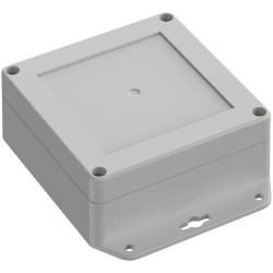 TRU COMPONENTS TC-13865264 Enclosure light grey ABS 136.5x106.5x45mm