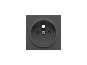 SIMON 55 Pokrywa gniazda pojedynczego do: SGZ1CM, SGZ1M grafitowy mat TGZ1ZP/116 KONTAKT SIMON