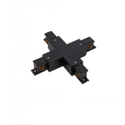 ŁĄCZNIK KRZYżOWY CZARNY CTLS POWER X CONNECTOR BLACK 8702 Nowodvorski