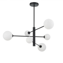 Lampa wisząca czarna DORADO 6 LP-002/6P BK Light Prestige