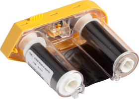 Taśma do drukarek etykiet, do użytku z: Brady, zgodne z: M610, BMP61, M611, Czarny, dł.: 22.86m, szer.: 50mm