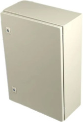 Szafka ścienna rozdzielcza RAL 7032, materiał: Stal, IP66, 600 x 400 x 200mm, RS PRO