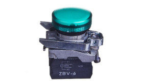 Lampka Sygnalizacyjna 22Mm Zielona 230V Ac Xb4bv63