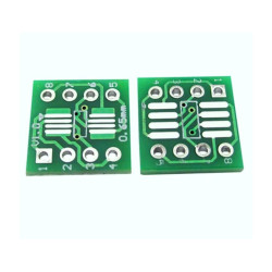 PŁYTKA UNIWERSALNA ADAPTER SOP8 SSOP8 TSOP8 NA DIP8 WIERCONA /136