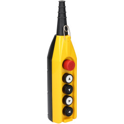 EMAS PV5E30B22 Crane Pendant 5 Hole &#x2B;Emergency Stop Single Speed