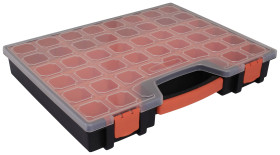 Quadrios 23SA093 Skrzynka (D x S x W) 42 x 32.5 x 6 cm Ilość przegród: 22 stały podział Content 1 szt.